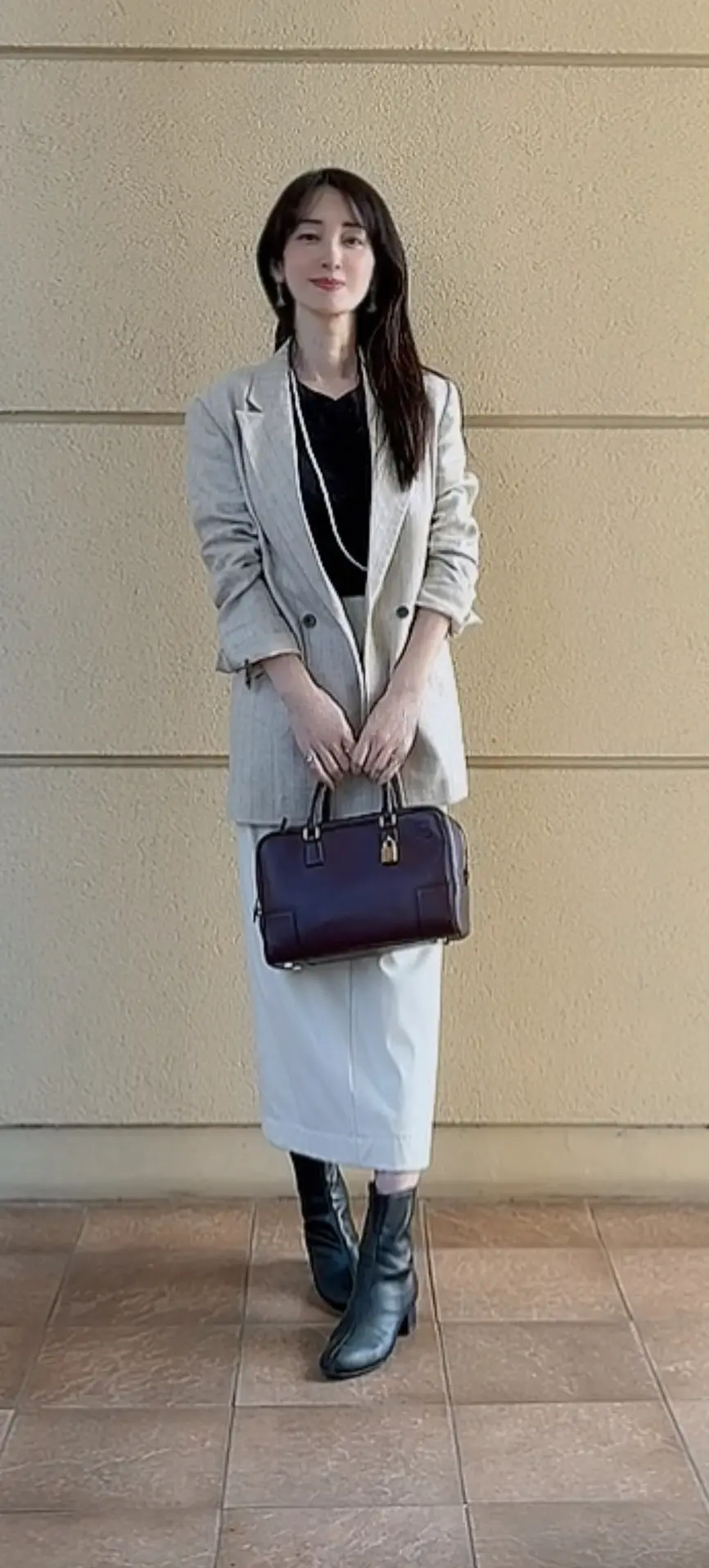 麻混ジャケットで品を演出＆鉄人シェフのおの画像_2