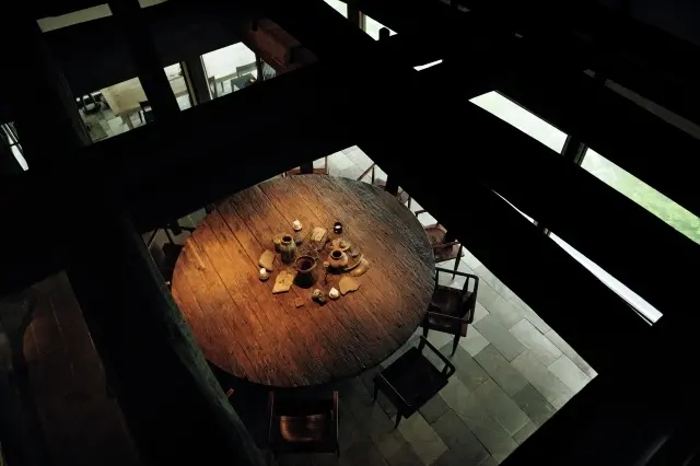 直径3mの丸テーブル