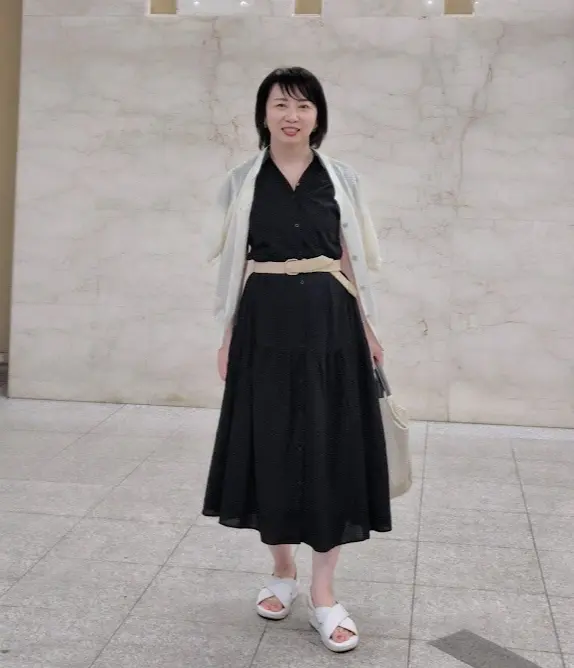 GUで大人可愛いを叶える🎵ティアードワンの画像_2