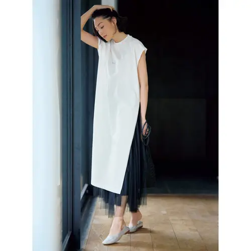 タイルアップを叶えるきれい見えワンピース