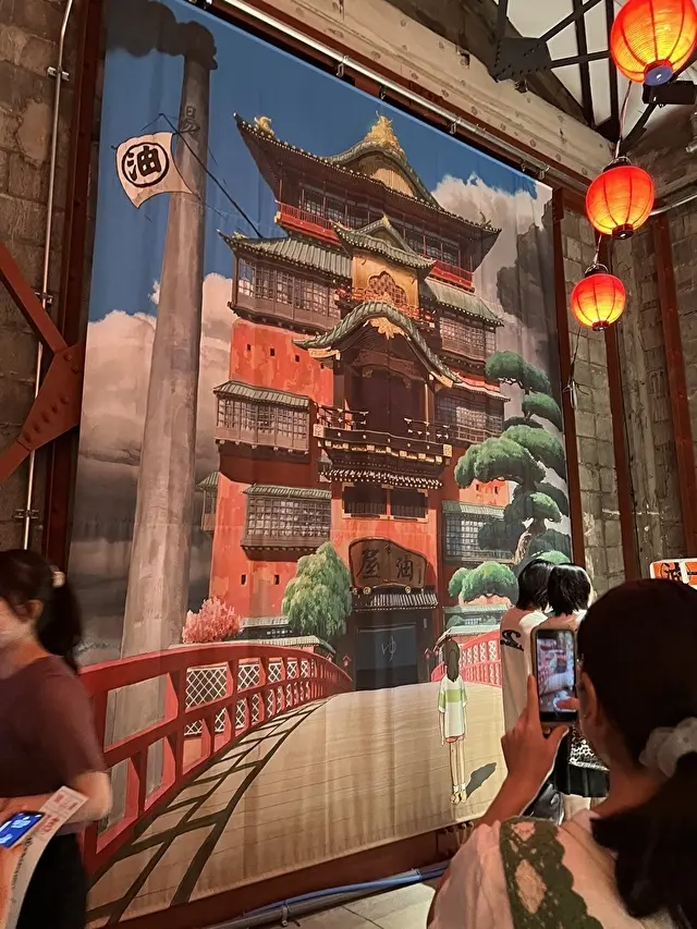 会場にはいろんな演出が♡