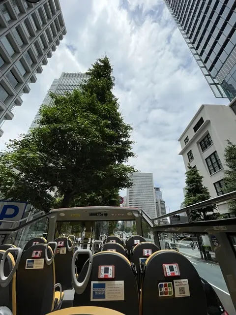 スカイバスの座席の様子