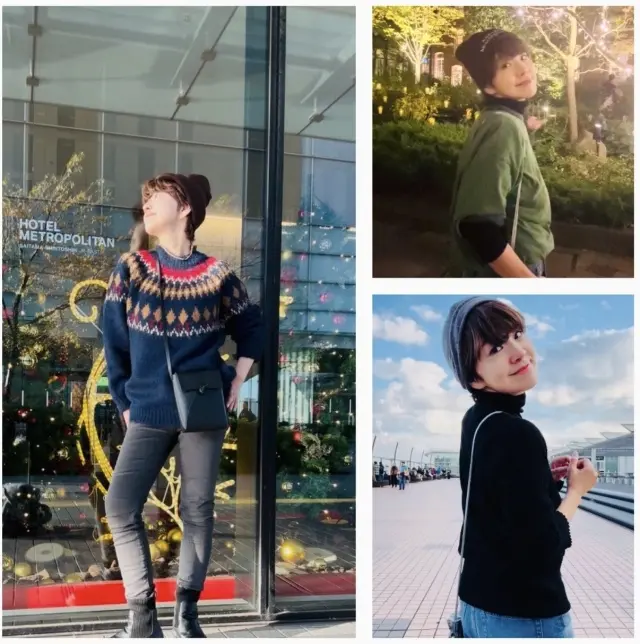 冬はニット帽でおしゃれを楽しむ大人カジュの画像_1