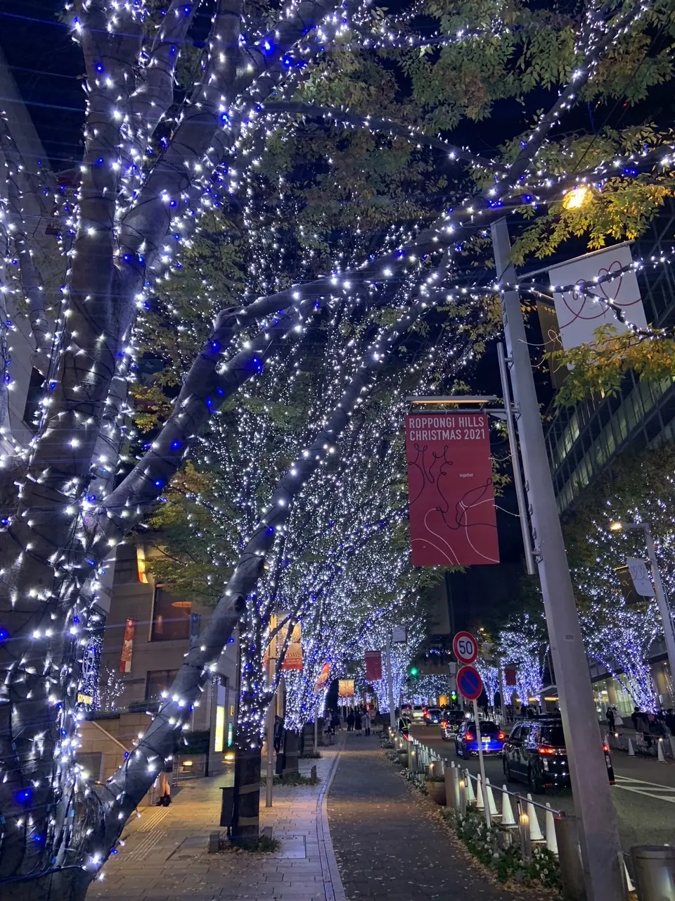 六本木ヒルズのイルミネーションの画像_1