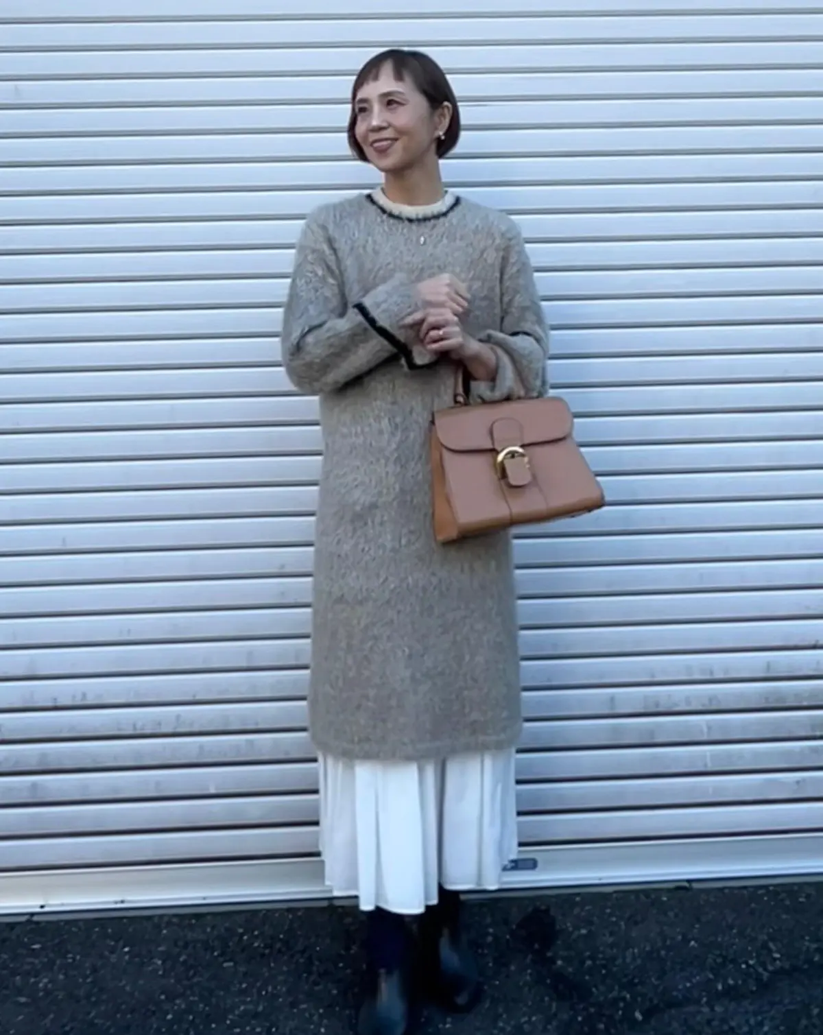 大好きな白のティアードワンピース。アラフの画像_5