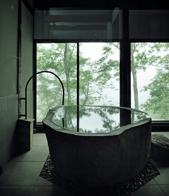 全3棟、5室に客室風呂がある