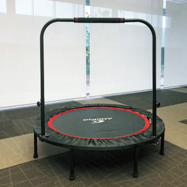 ライター・山崎敦子さんのトランポリン