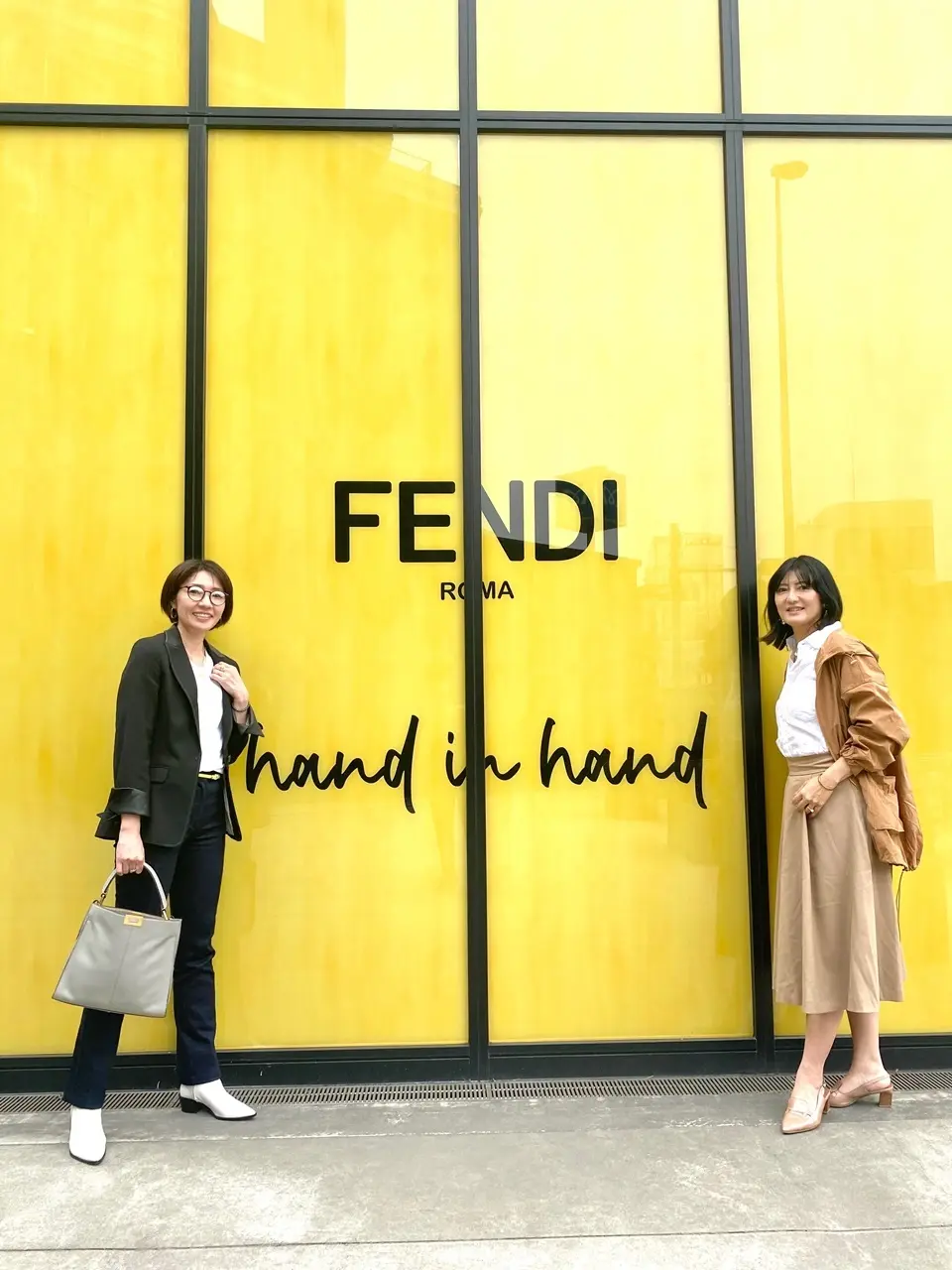 FENDIエキシビション エントランス