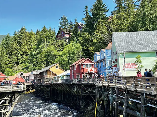 19世紀の開拓時代に にぎわった町ケチカン。