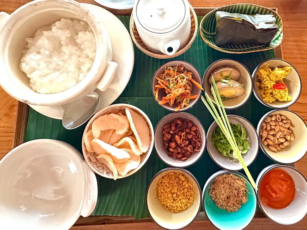 星のやバリ　朝食