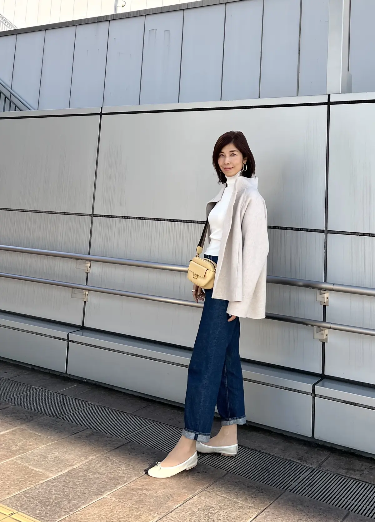 ZARAの絶妙な白タートル✖️バレーシュの画像_3