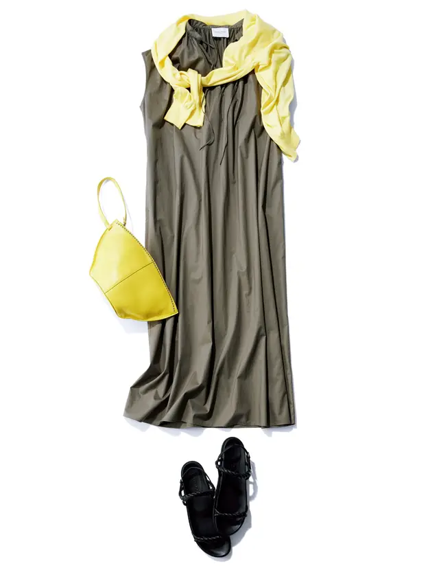 相性抜群のイエローなら面積は小さくとも効果絶大！