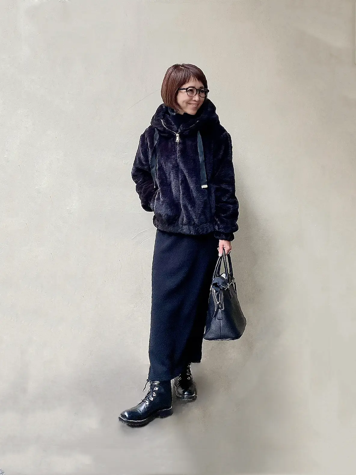 ZARAのエコファーフードジャケットの画像_1