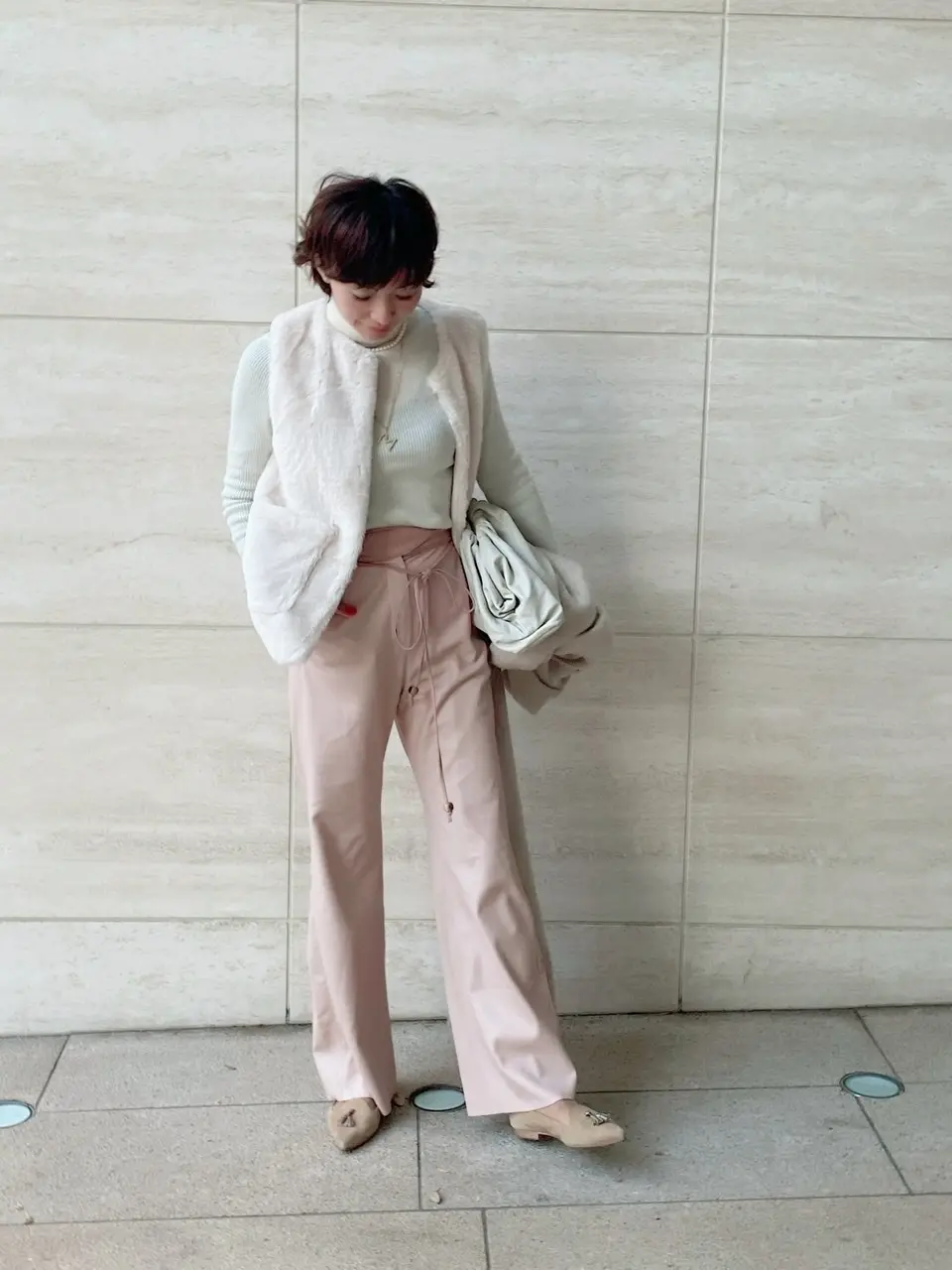 ZARA kidsのジレを着てバースデーの画像_4