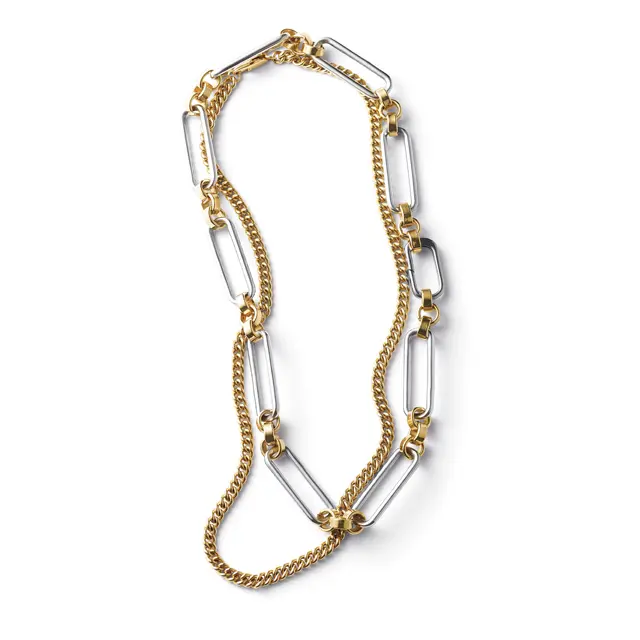 ネックレス（太）￥46,200・ネックレス（細）￥19,800／八木通商（ローラ ロンバルディ）　