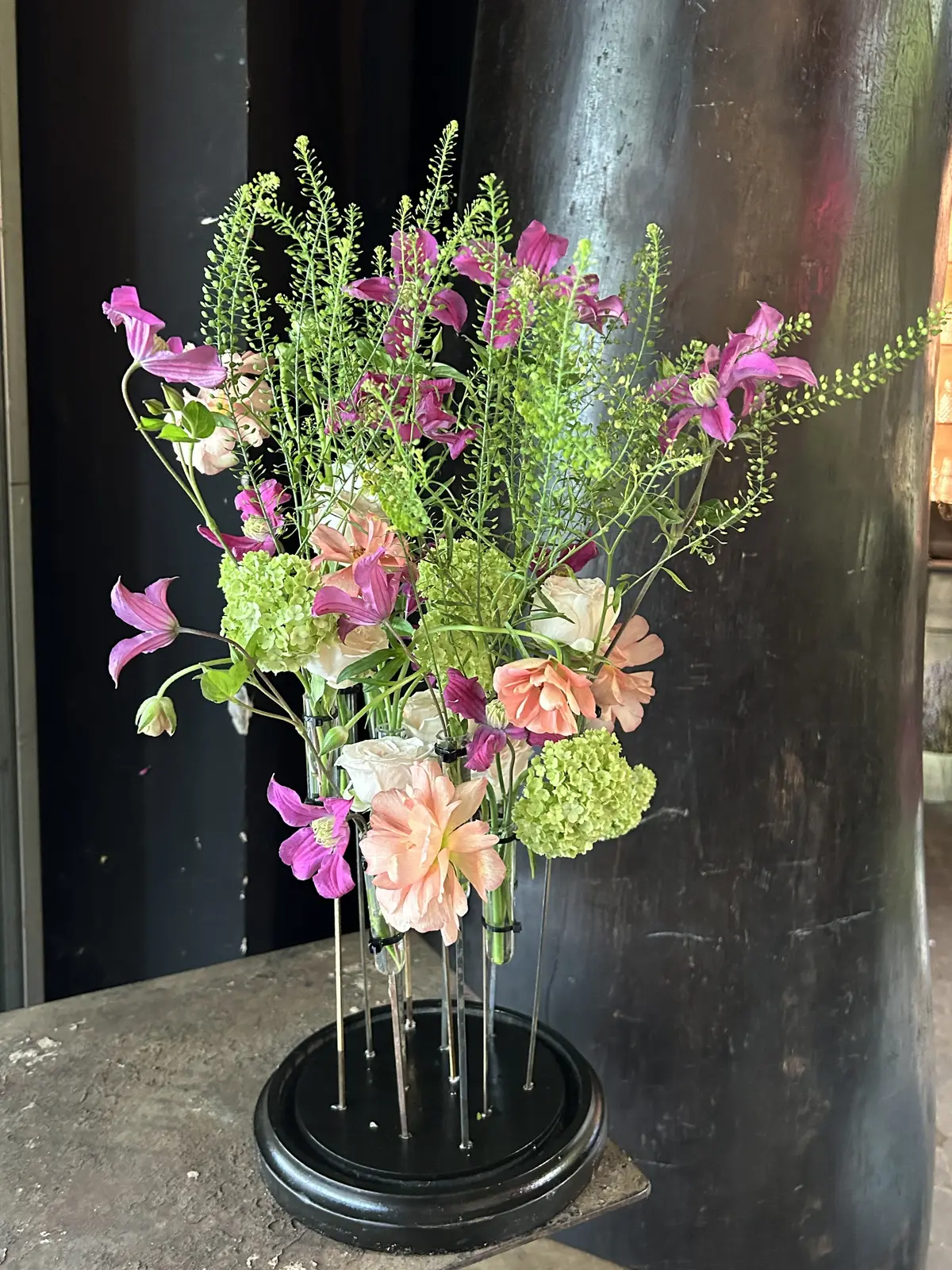 パリスタイルフラワーアレンジメント　レッスン