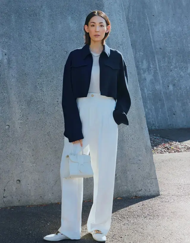 【おしゃれ刷新力のあるアウター】ミニマルな着こなしをきわだたせる“丈短アウター”が最旬！