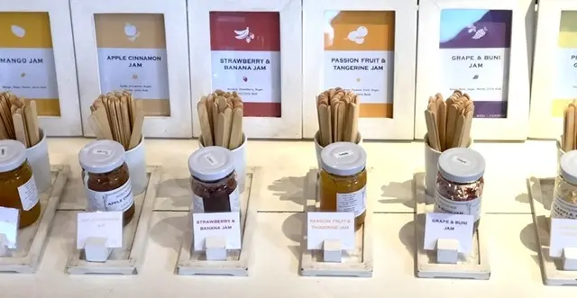 ジャム試食