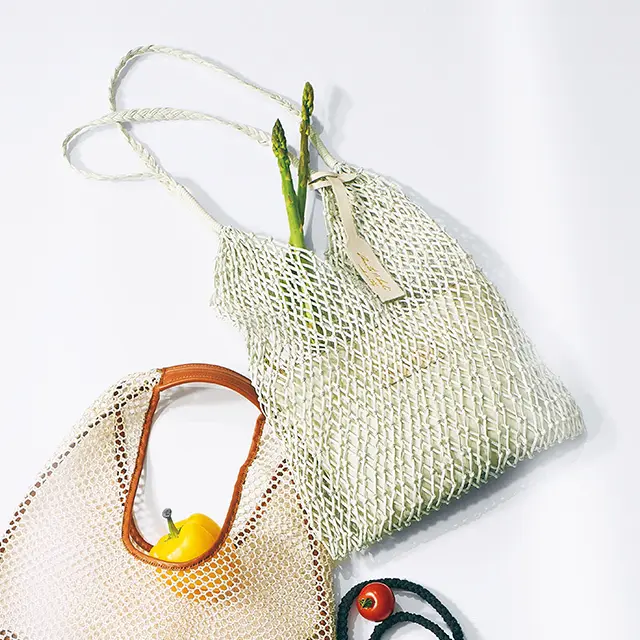 【しゃれ見えマーケットバッグ】メッシュバッグ￥40,500／CPR トウキョウ（アニタ ビラルディ）