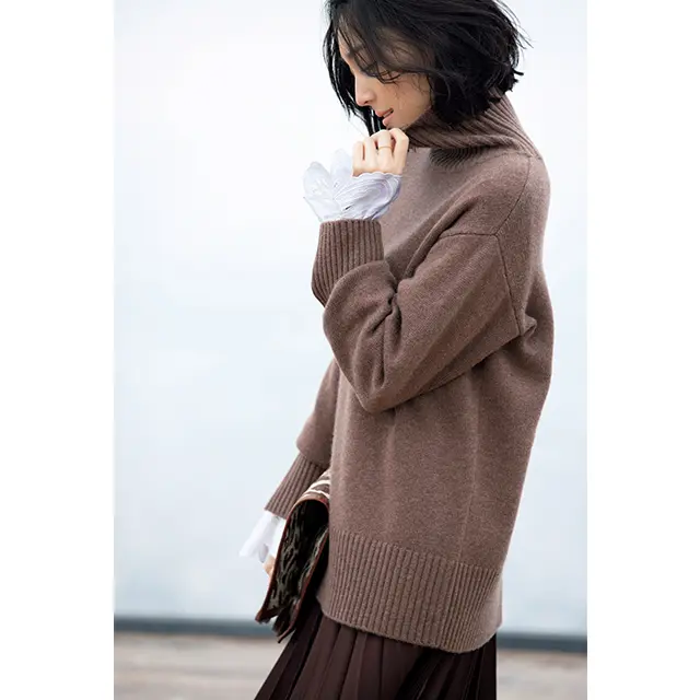  ネックラインで印象が決まる！「ボトルネの画像_3