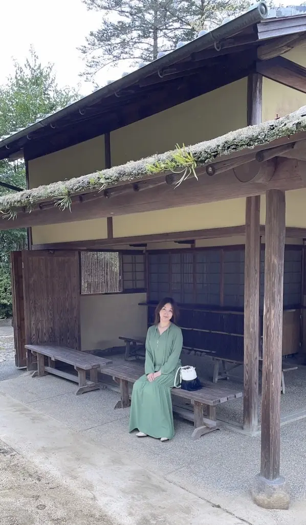 大草直子さんコラボの揺れるワンピースでパの画像_7