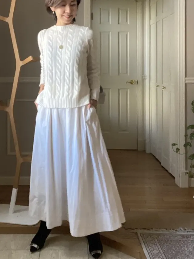 ZARAのセーターコーデ2種の画像_4