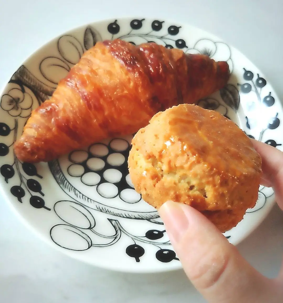 中目黒、フラワーアンドウォーター、パン屋、40代ファッション、クロワッサン、スコーン