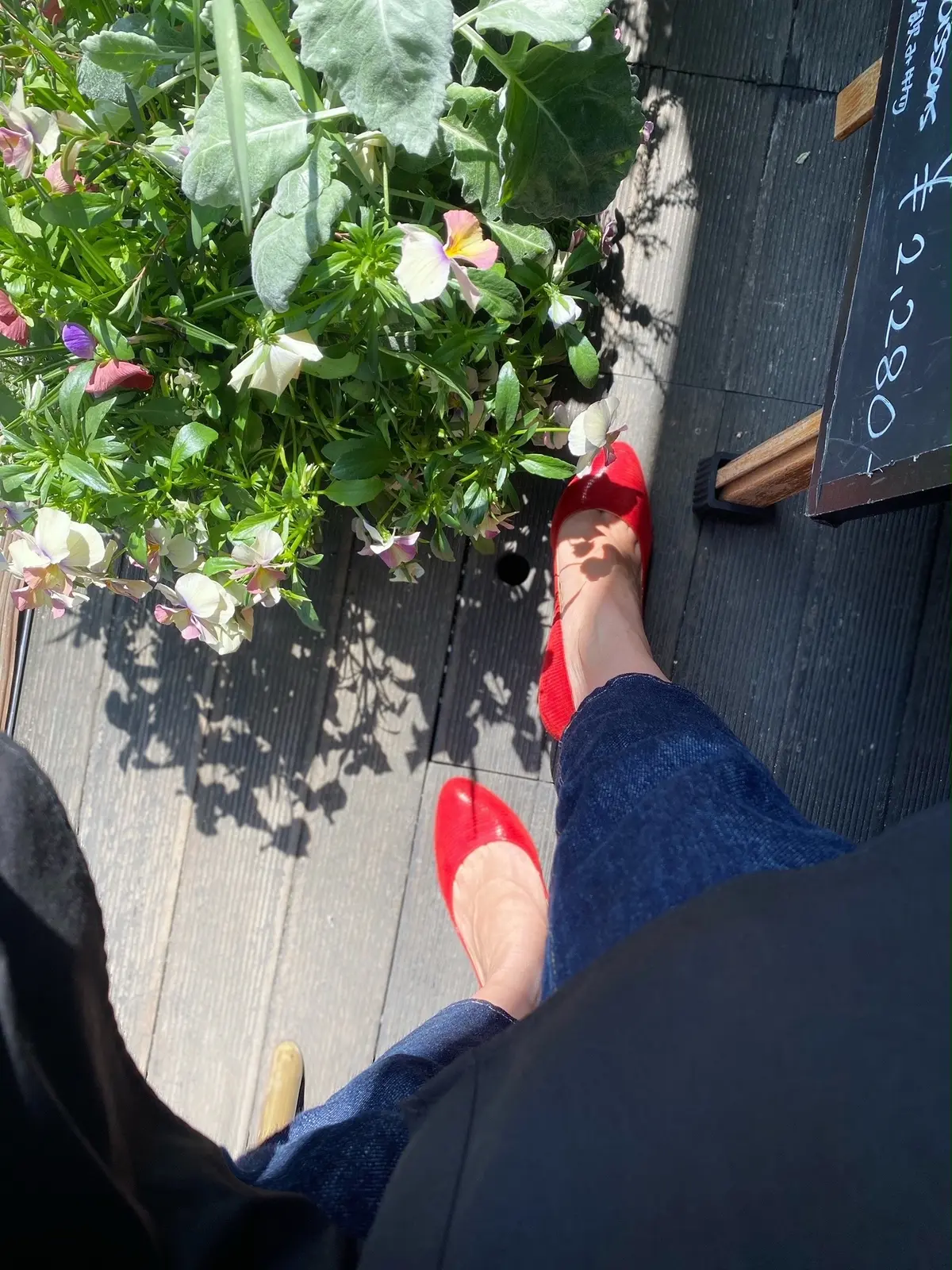 高見えZARAブラウスでデニムコーデの画像_5