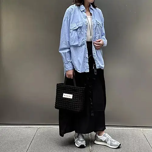 【50代秋コーデ】気温26度の服装。肌寒の画像_11