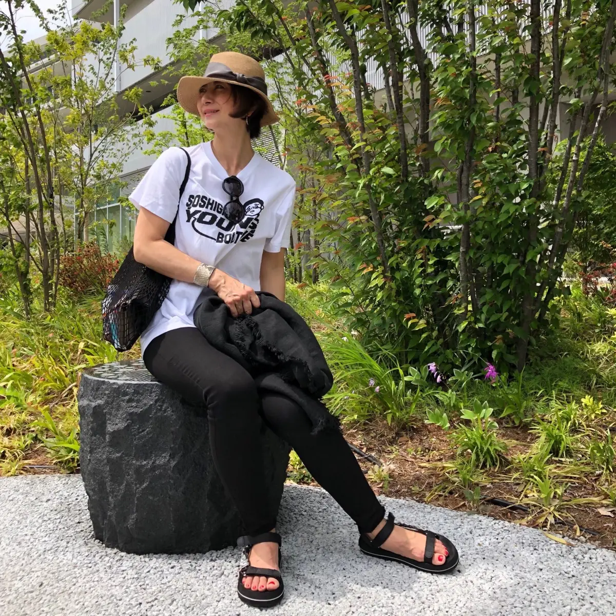 リネンストールを合わせて