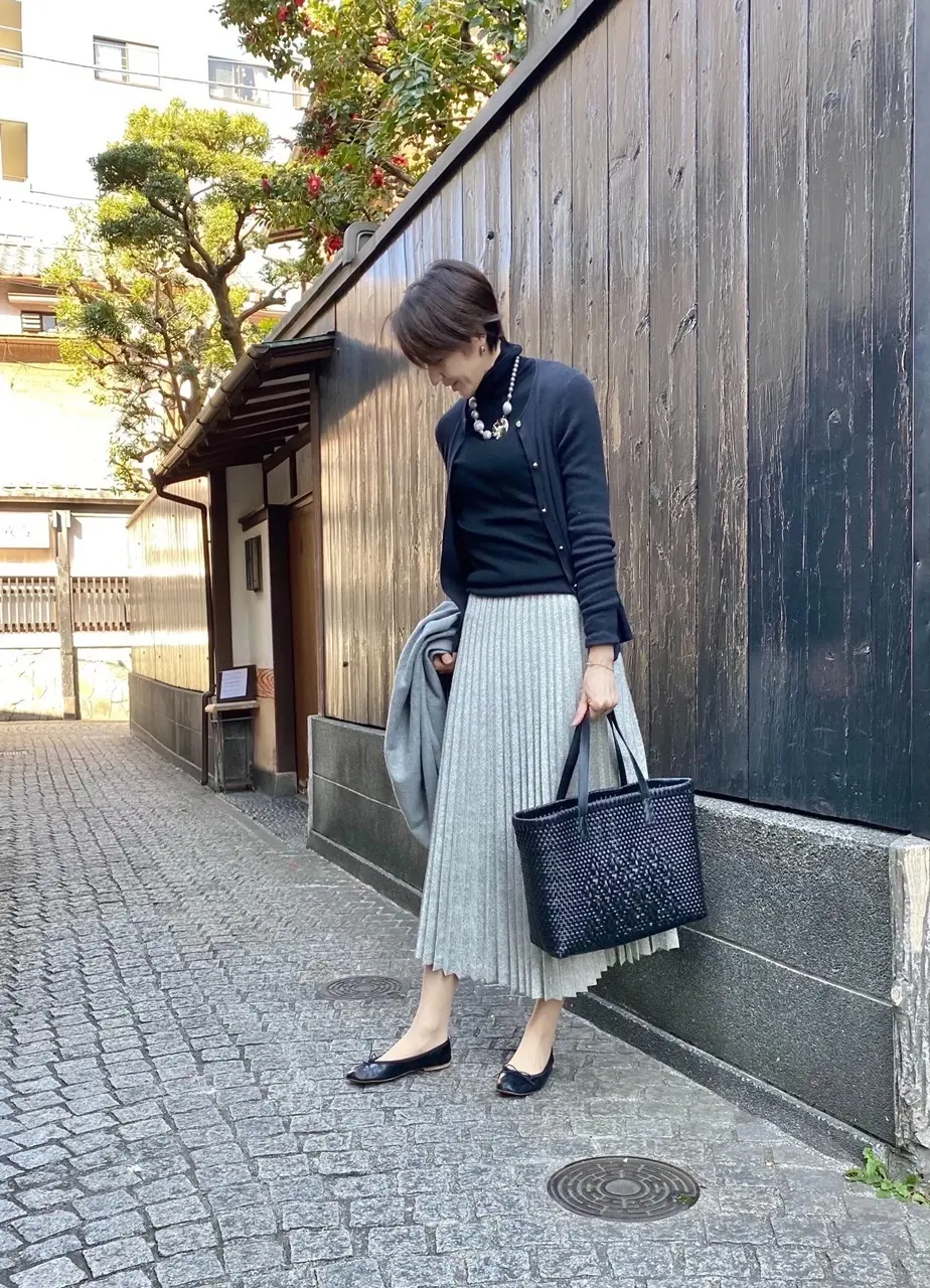 ユニクロ　プチプラ高見えコーデ