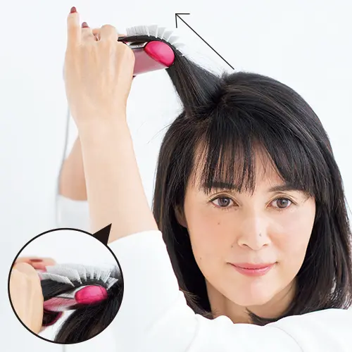 【同窓会当日】「くるくるドライヤー」で根の画像_10