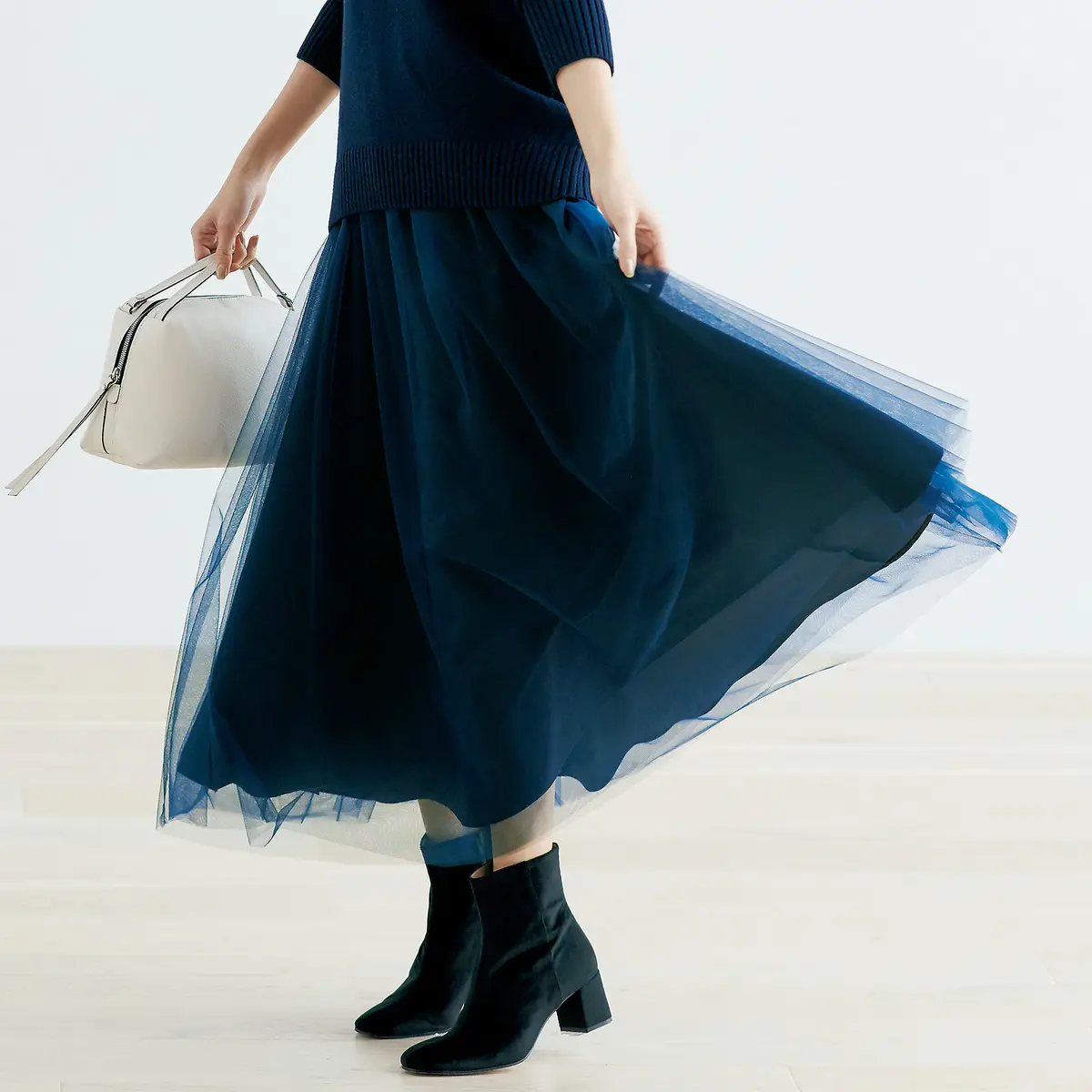 チュールスカート