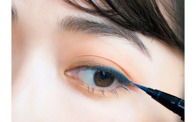  2色を駆使して凹凸感を