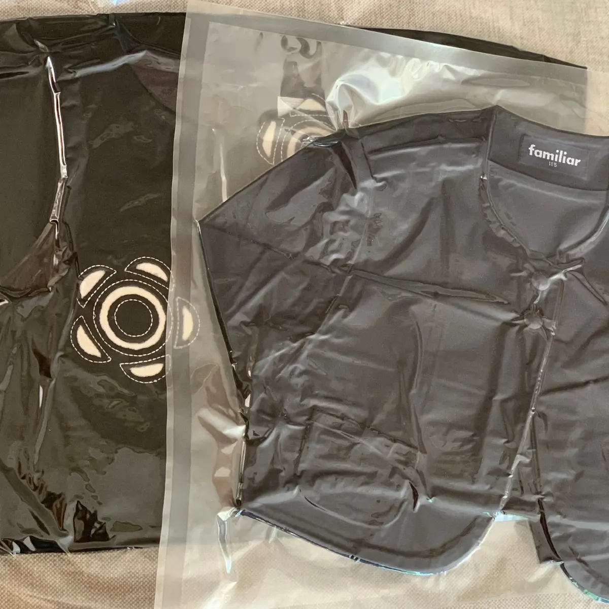 5歳頃かな？娘達の洋服