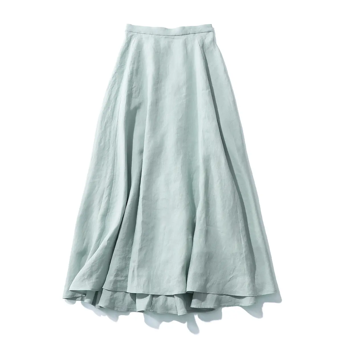 E by éclat リネンマキシスカート