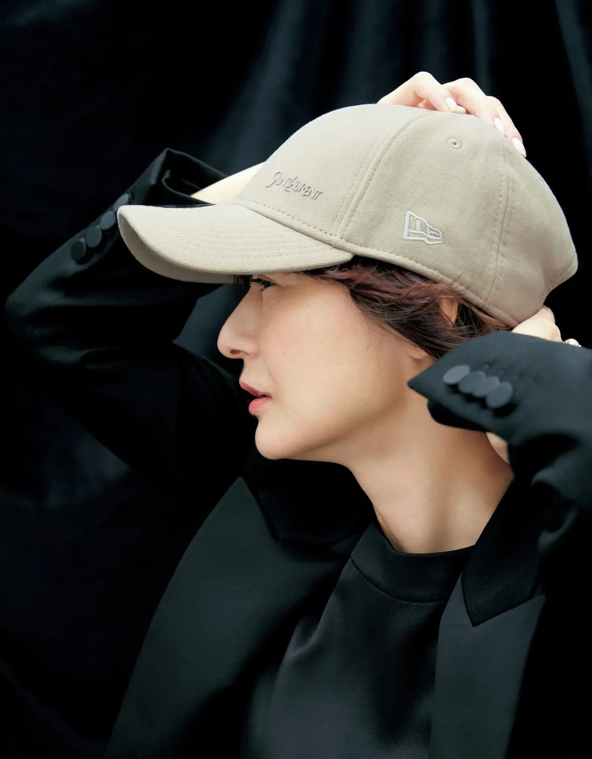 富岡佳子さん横顔