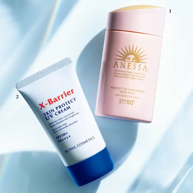 ゆらぎ期も肌を徹底ガードする　低刺激UV