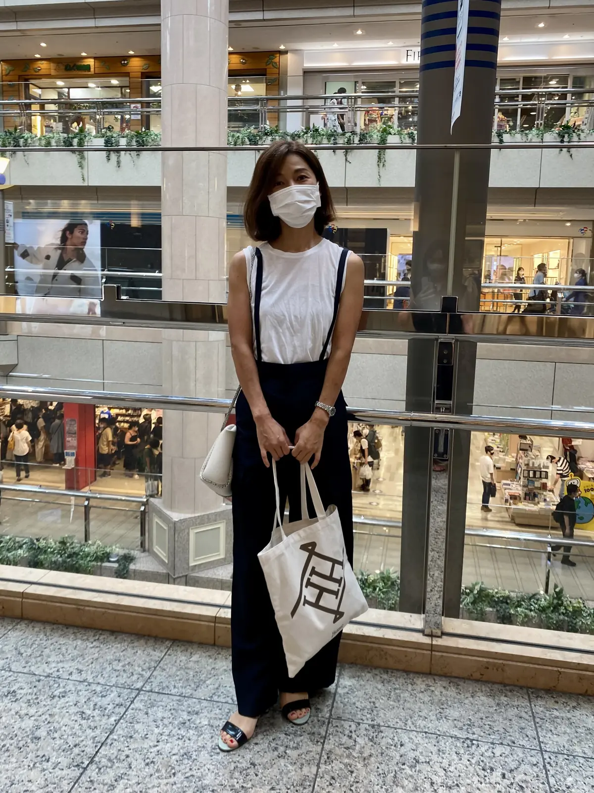 ヘルノ×エクラ　トートバッグ