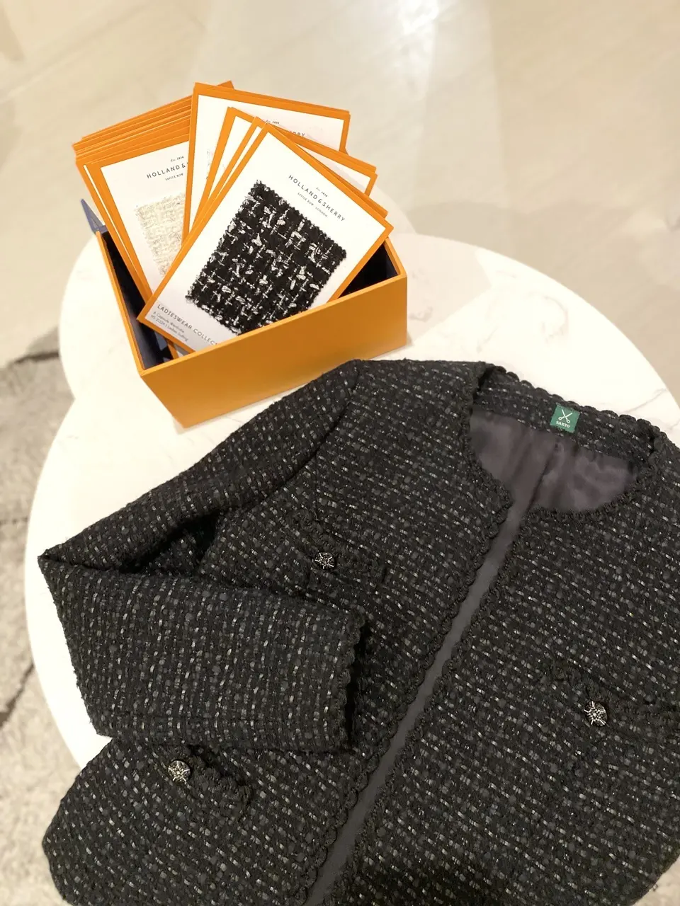 SARTOツイードジャケット