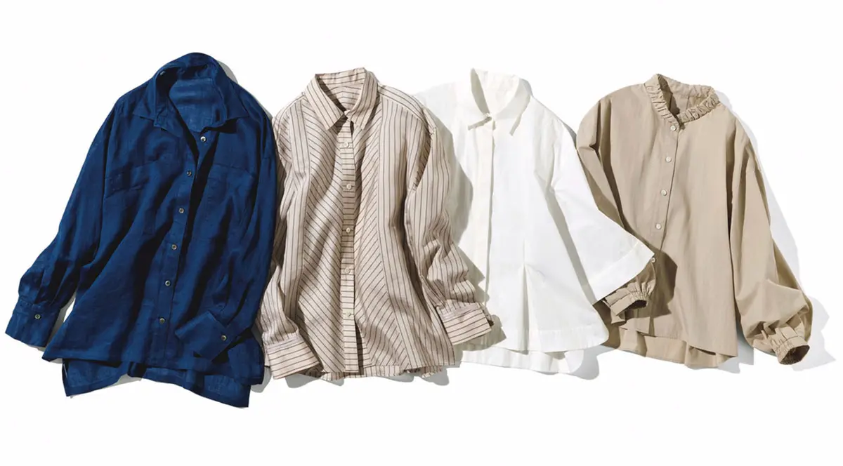 今着たいシャツがいつもある。 豊富なバリエーションに拍手！