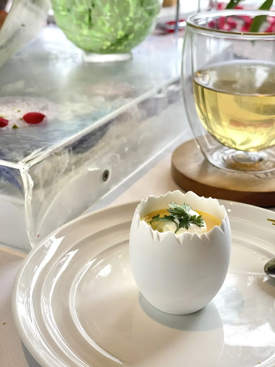 エッグシェルのプリン