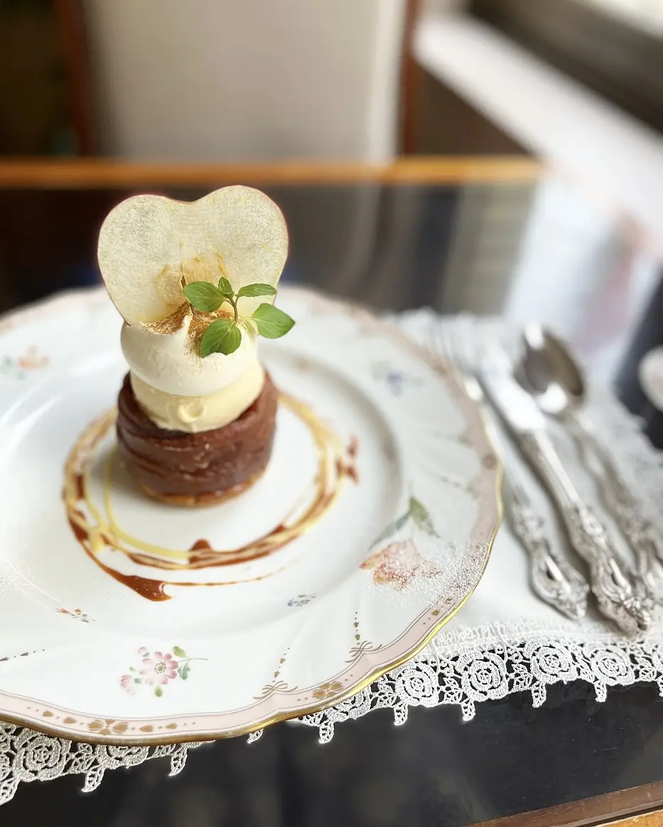 柄ワンピでプリンアラモード＆神保町カレーの画像_9