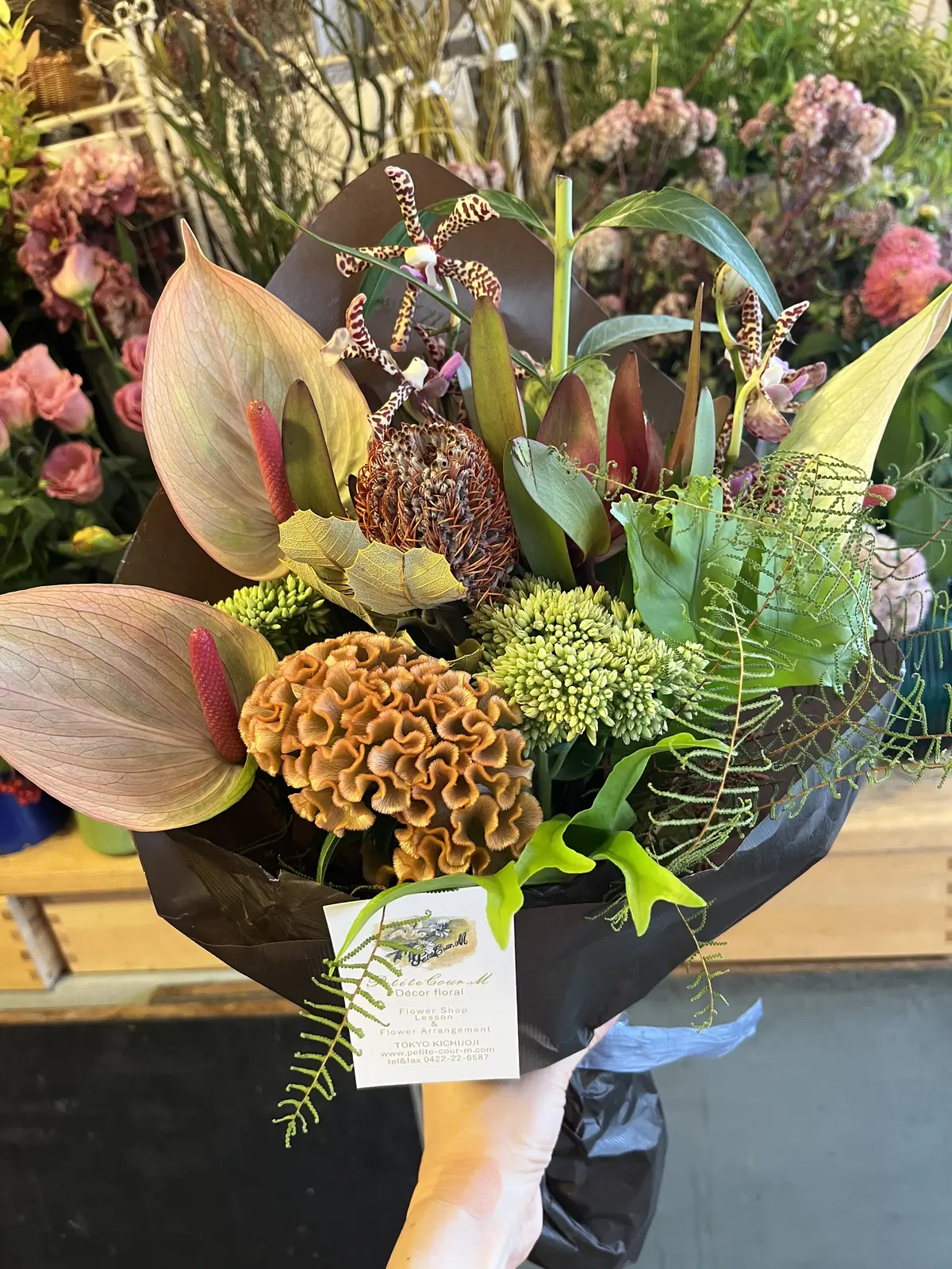 最後にトロピカル感あるブーケをの画像_18