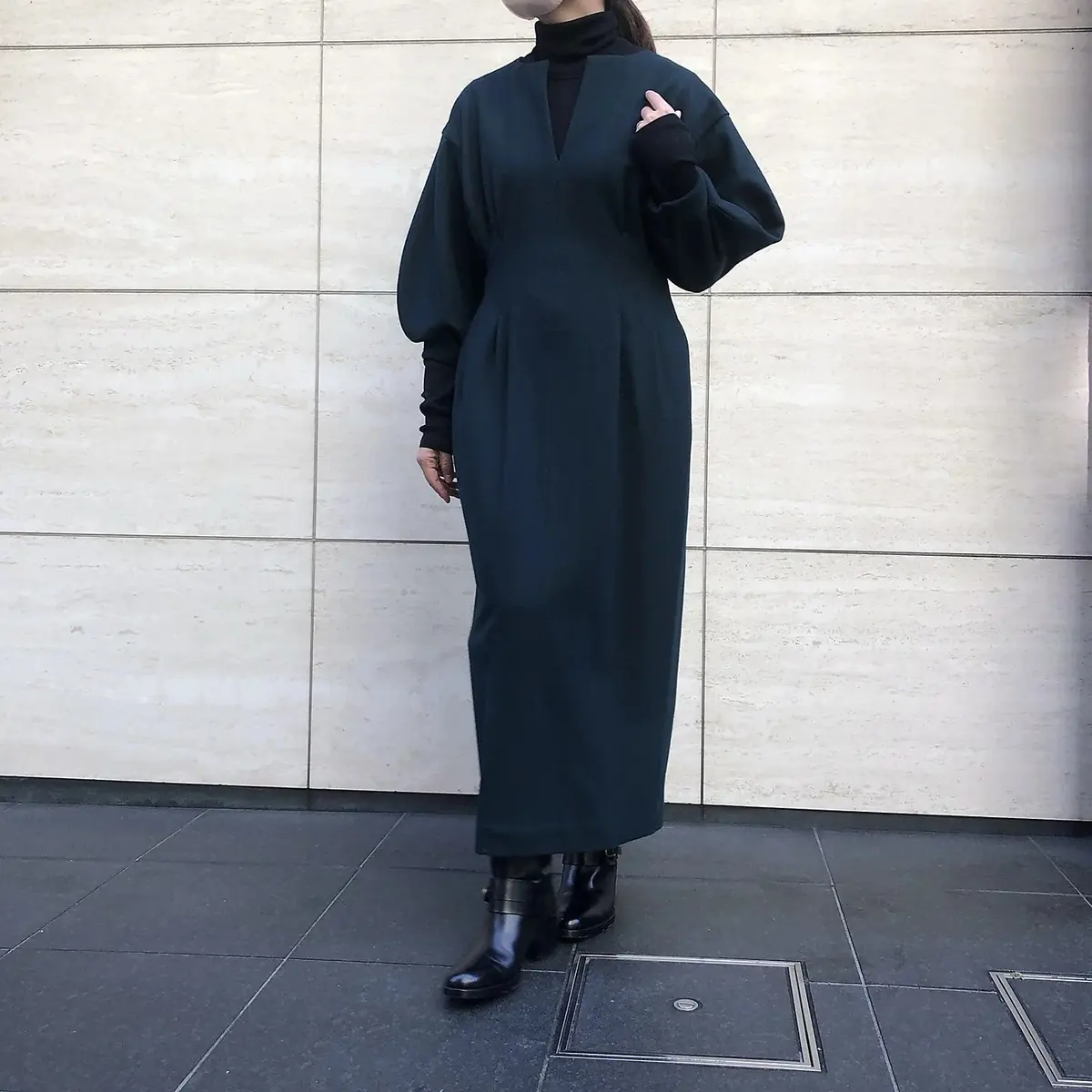 9.VERMEIL par iena×eclat　ウエストシェイプワンピース