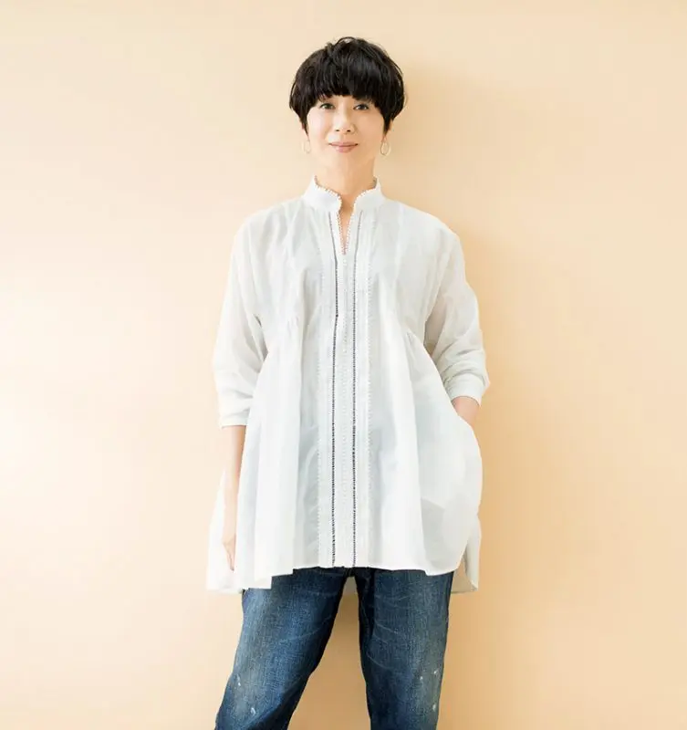 yunahica コットンレースチュニック ￥41,000+税