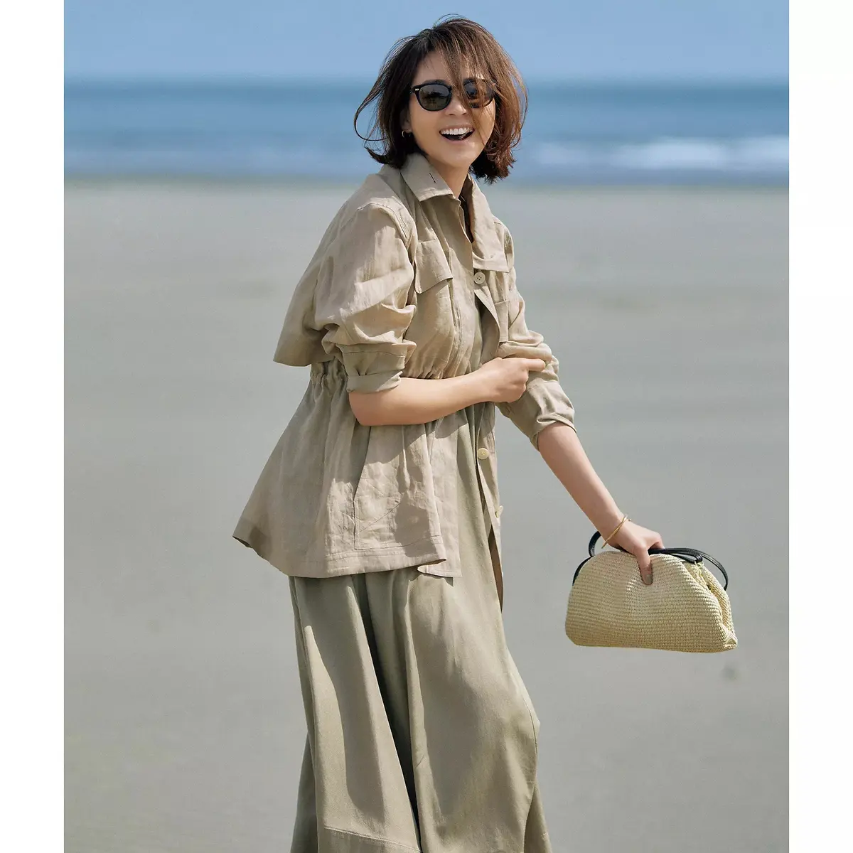 Chaos×éclat 別注ラミーブルゾン