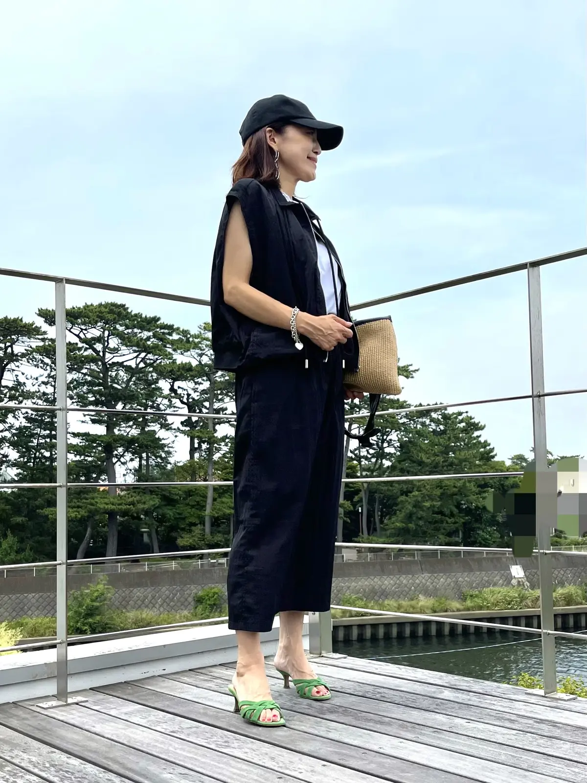 シャカシャカ素材のセットアップ♩着回し色の画像_1