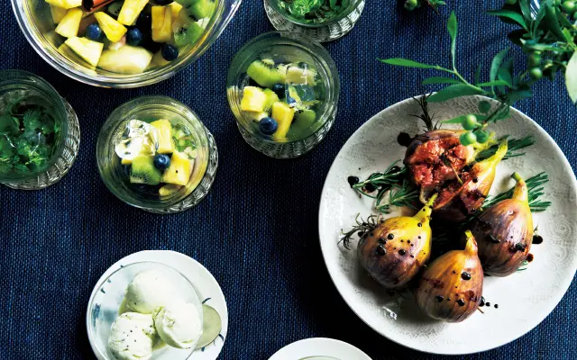 食後もさっぱり果物デザートを