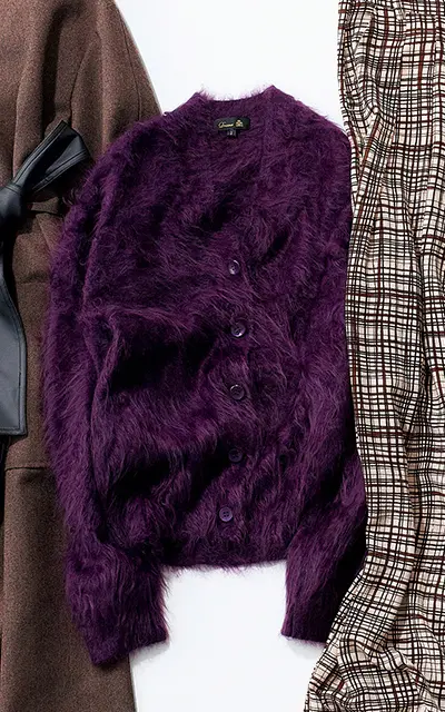 シャギーニット　ドゥロワー